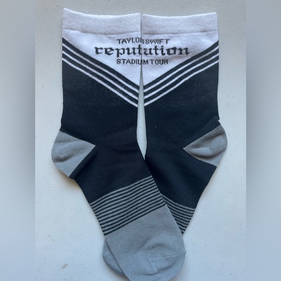 Taylor Swift Reputation Stadium Tour Socks Official Merch Swiftie Rep Era - Picture 1 of 2